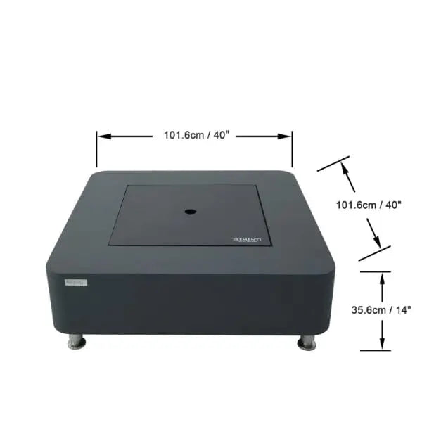 Elementi Perth Ethanol Square Fire Table Elementi Dreamwood Living