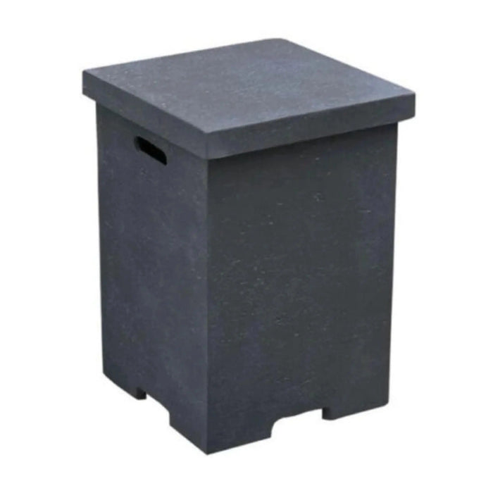 Elementi Plus 24.4" H Square Concrete Liquid Propane Tank Cover ONB01-105 Elementi Plus Dreamwood Living