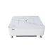 Elementi Plus Annecy 42" Marble Porcelain Fire Table, Bianco White - OFP101 Elementi Plus Dreamwood Living