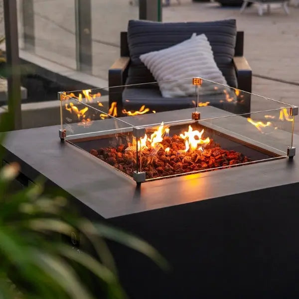 Elementi Rocky 43” Square Fire Table with Hidden Tank Elementi Dreamwood Living