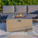 Elementi Rocky 43” Square Fire Table with Hidden Tank Elementi Dreamwood Living