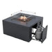 Elementi Rocky 43” Square Fire Table with Hidden Tank Elementi Dreamwood Living