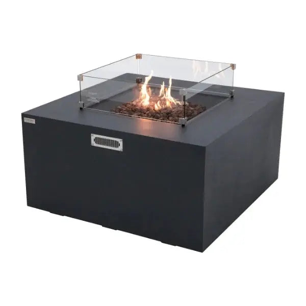 Elementi Rocky 43” Square Fire Table with Hidden Tank Elementi Dreamwood Living