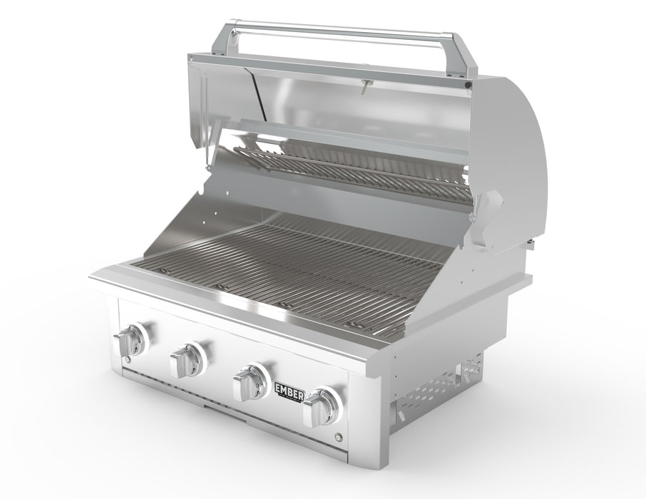 Wildfire Ember 32" Gas Grill with Sear Burner, 304 Stainless Steel