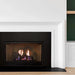 Empire 28" Innsbrook, insert front with flames in a white wall