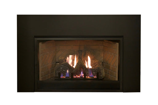 Empire 29" Innsbrook Medium Vent-Free Gas Fireplace Insert, insert front with flames, close