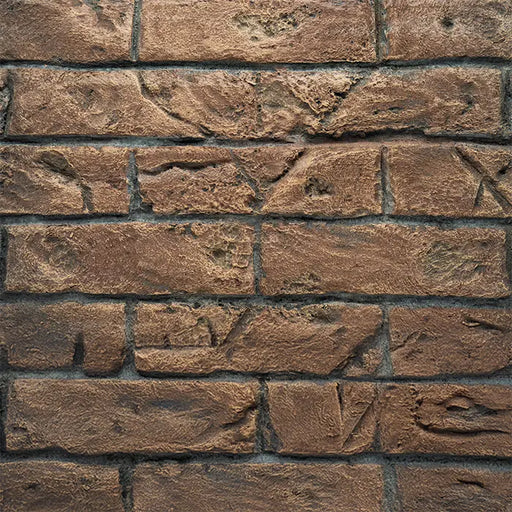 Empire 30" Decorative Fireplace Liner, brown stone liner panel