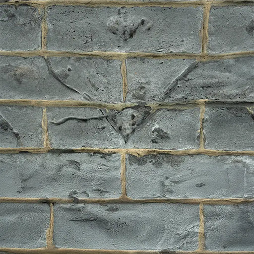Empire 30" Decorative Fireplace Liner, grey stone liner panel