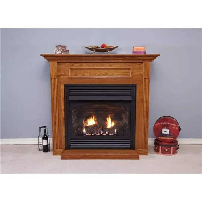 Empire 32" Vail Vent-Free Premium Fireplace with Slope Glaze Burner - Millivolt Control Empire Comfort Systems