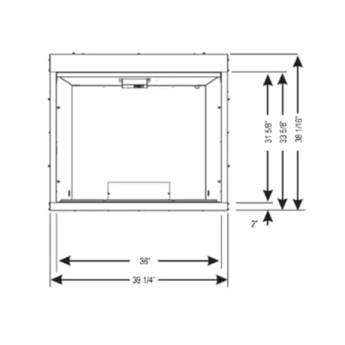 Empire 36" Breckenridge Select Vent-Free Firebox Empire Comfort Systems