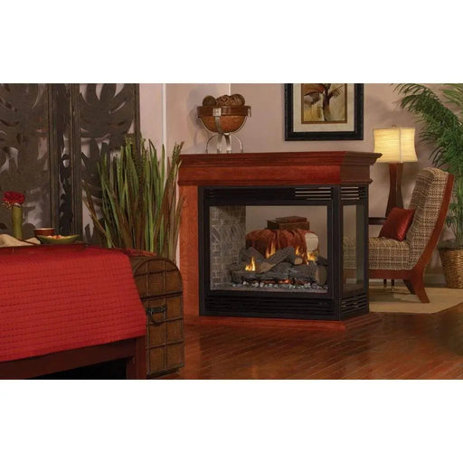 Empire 36" Vail Vent-Free Multi-Sided Fireplace, Peninsula and See-Through Empire Comfort Systems