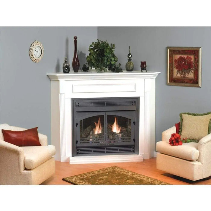 Empire 36" Vail Vent-Free Premium Fireplace with Slope Glaze Burner - Millivolt Control Empire Comfort Systems