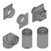 Empire 4 x 6 5/8 Horizontal Vent Kits for Fireplace Empire Comfort Systems