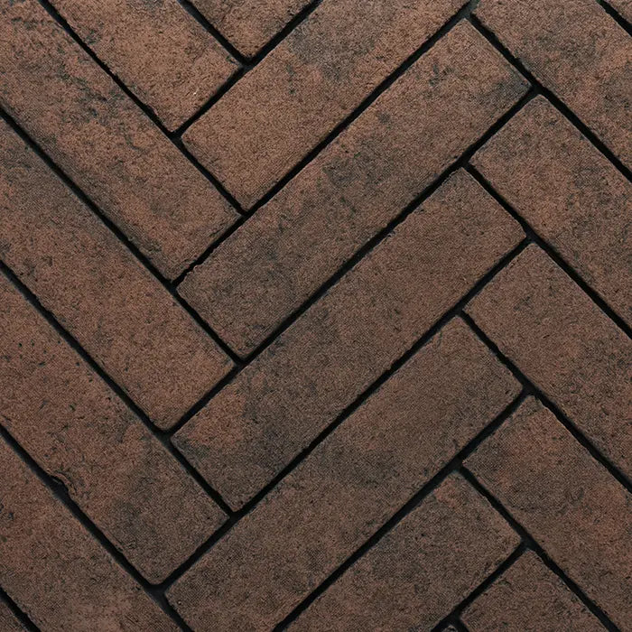 Empire 40" Decorative Fireplace Liner, herringbone brick liner panel