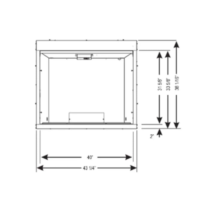 Empire 42" Breckenridge Select Vent-Free Firebox Empire Comfort Systems