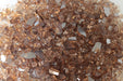 Empire 5 sq. ft. Decorative Glass Media Accessory, close-up of copper-tone crushed glass