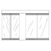 Empire Bi-fold Glass Doors for Keystone B-Vent Fireplaces Empire Comfort Systems