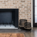 Empire Blackburn 54" Wood Burning Firebox, wood firebox in a brick wall