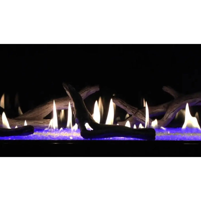 Empire Burncrete Driftwood 11 Piece Log Set for 72" Boulevard DV Fireplace Empire Comfort Systems