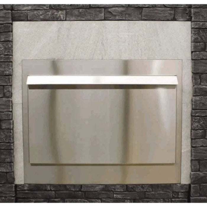 Empire Carol Rose stainless steel weather door (WD36SS)