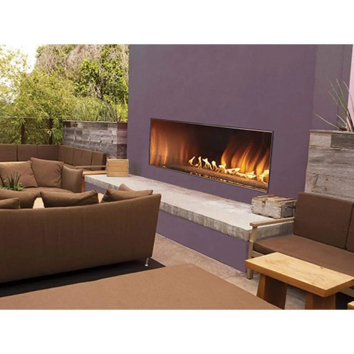 Empire Carol Rose 60" Manual Control, 70K/40K BTU Outdoor Linear Gas Fireplace Empire Comfort Systems
