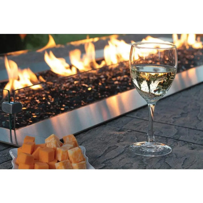 Empire Carol Rose 60" Wind Deflector Glass Fire Pit Accessory Empire Comfort Systems