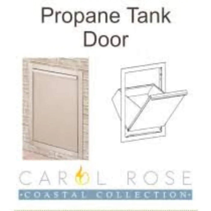 Empire Carol Rose Stainless Steel LP Door Caddy Fire Pit Accessory Empire Comfort Systems