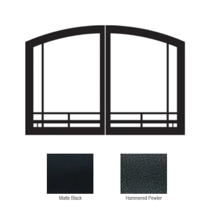 Empire Decorative Door Set for Breckenridge Select 32"/36"/42" Fireboxes Empire Comfort Systems