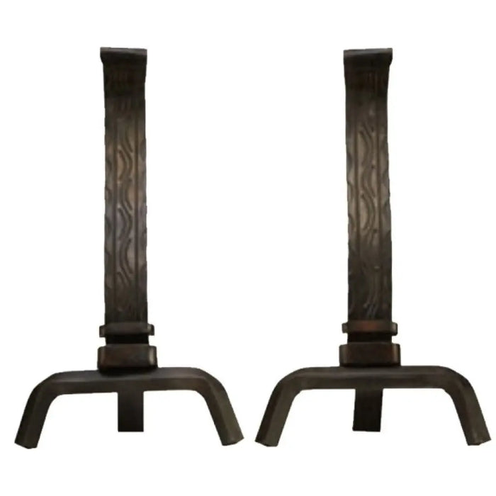 Empire Decorative Forged Andirons for Direct Vent Fireplaces Empire Comfort Systems