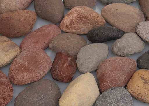 Empire Decorative Rocks Accessory for Fireplaces, close-up of decorative river rocks