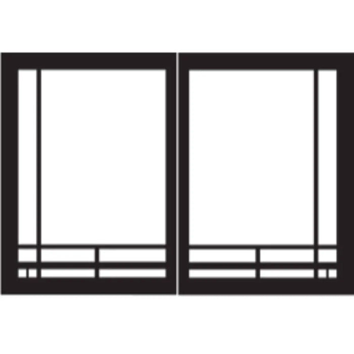 Empire Door Set Accessory for Tahoe Deluxe 32" Fireplaces Empire Comfort Systems