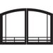 Empire Door Set Accessory for Tahoe Deluxe 32" Fireplaces Empire Comfort Systems