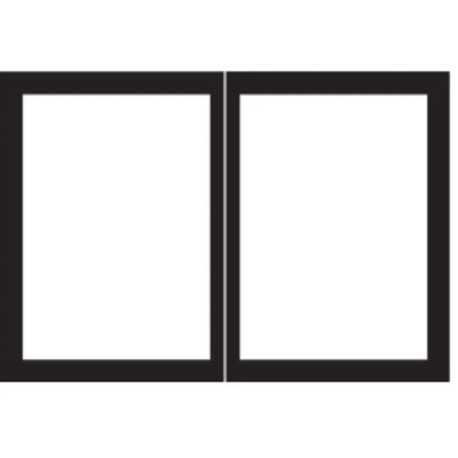 Empire Door Set Accessory for Tahoe Luxury 36"/42" Fireplaces Empire Comfort Systems