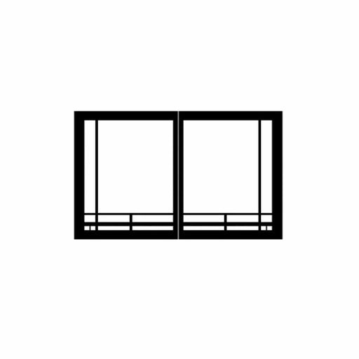 Empire Door Set for Tahoe Deluxe 36"/48" Fireplaces Empire Comfort Systems