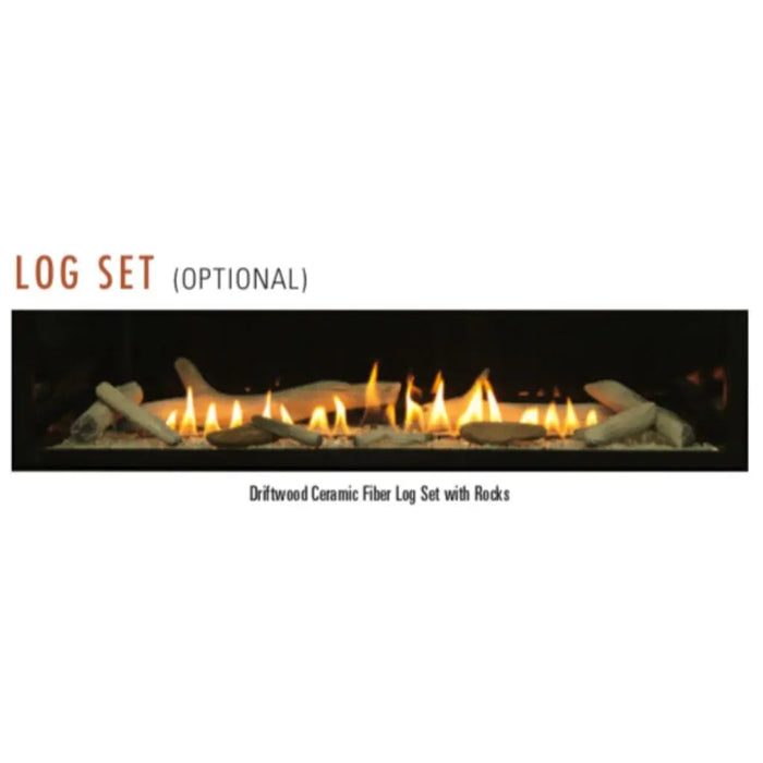 Empire Log Set Accessory for 48"/60"/72" Boulevard Vent-Free Linear Fireplace Empire Comfort Systems