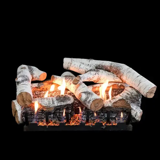 Empire Rushmore Birch Log Set Accessory for 50" Fireplace Empire Comfort Systems Dreamwood Living