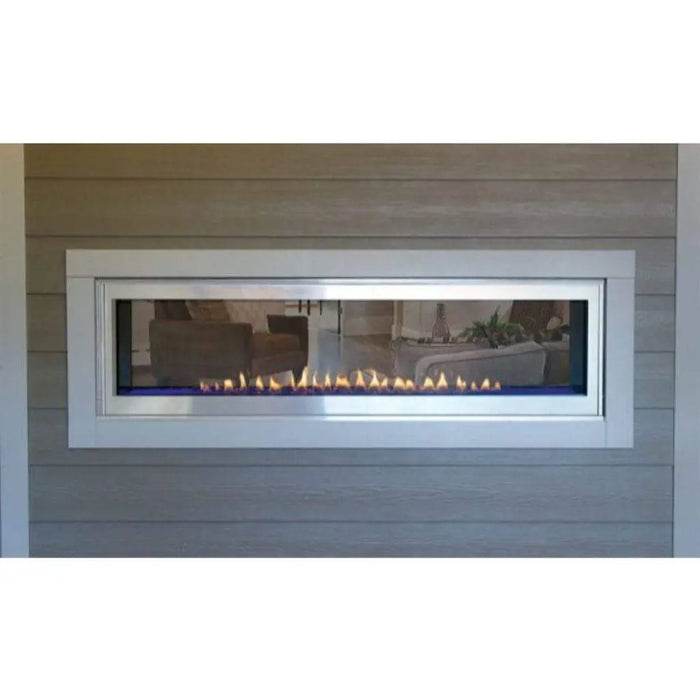 Empire Stainless Steel Exterior Frame for 48" See-Through Direct Vent Boulevard Fireplace Empire Comfort Systems