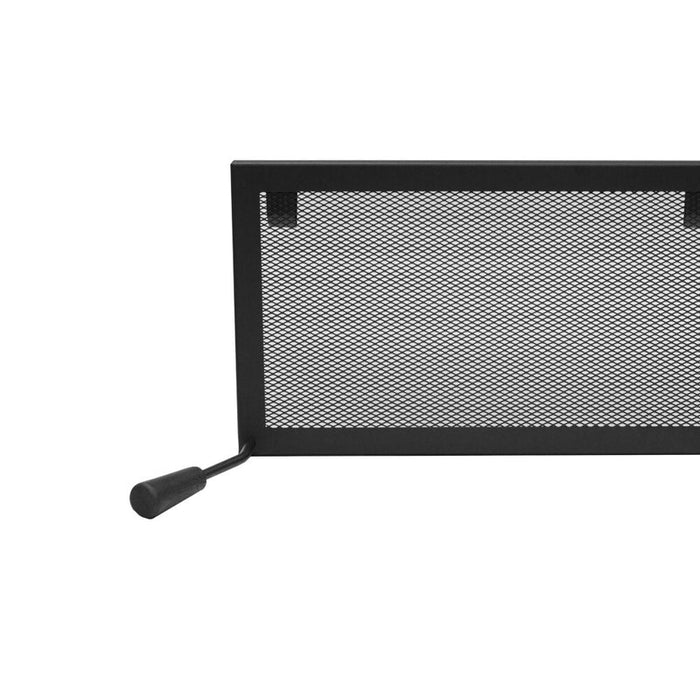 Empire Black Barrier Screen for St. Clair 3000 Wood Burning Fireplace
