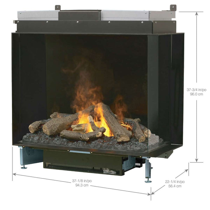Dimplex Optimyst e-MatriX 37" Electric Firebox Right Facing- FEF3226L2R