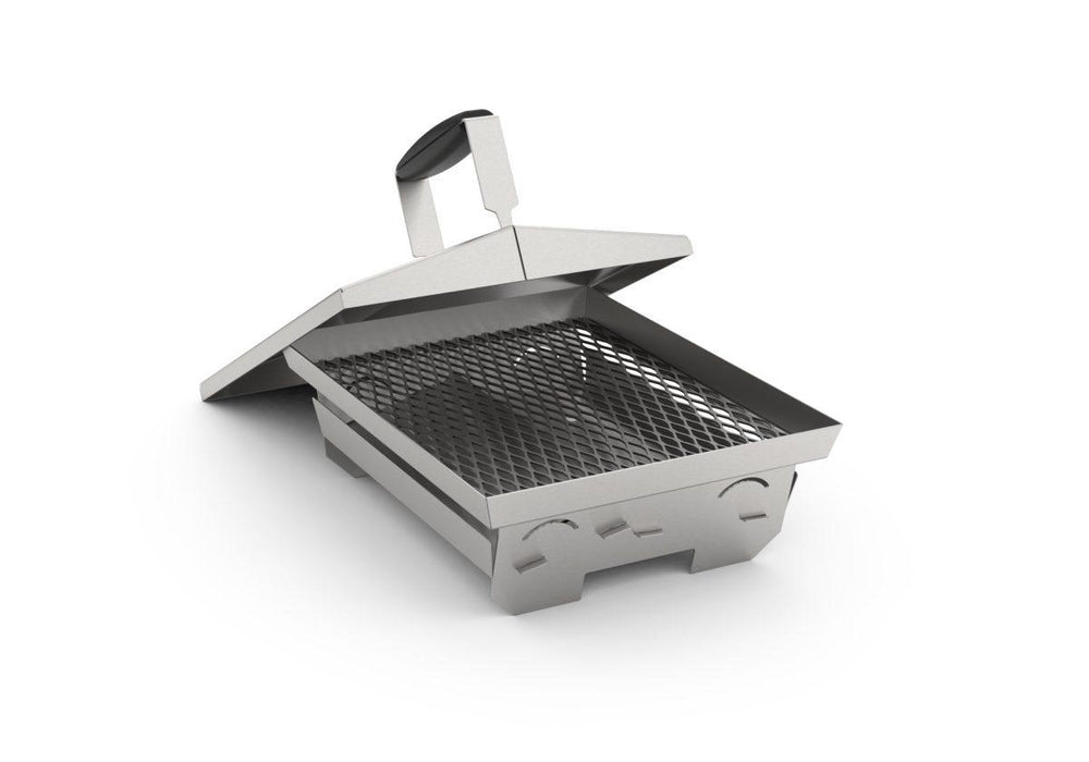 Fire Magic 3564-3 Charcoal/Smoker Basket in an E540d Drop-In Grill