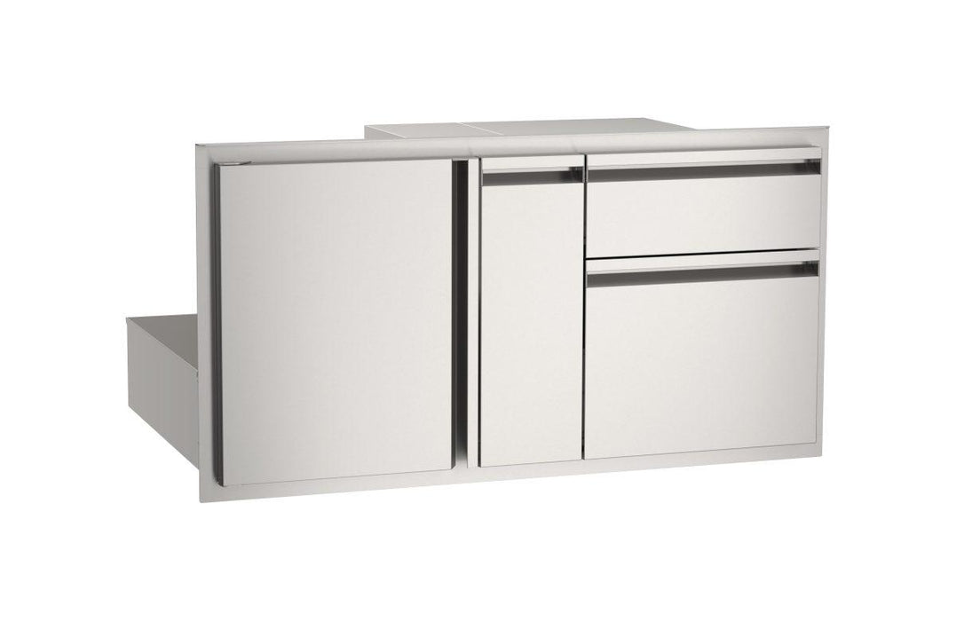 Fire Magic 36" 44816S Select 4-Series Access Door w/ Platter Storage and Double Drawer