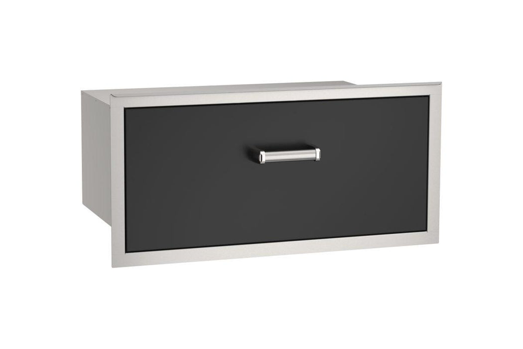 Fire Magic 30" 53830BSC Echelon Black Large Utility Drawer w/ Soft Close