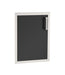 Fire Magic 17" 53924BSC Echelon Black Vertical Single Access Door w/ Soft Close