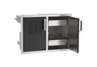 Fire Magic 30" 53930BSC-12T Echelon Black Double Access Door w/ Dual Drawers, Louvers And Tank Tray