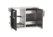 Fire Magic 30" 53930BSC-12 Echelon Black Double Access Door w/ Dual Drawers And Trash Bin Storage