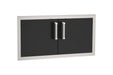 Fire Magic 30" 53934BSC Echelon Black Double Access Door (Reduced Height) w/ Soft Close
