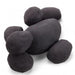 HPC black ceramic fiber river rock fire pit rocks
