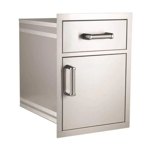 Fire Magic 17" 54018S Premium Flush Medium Pantry Door/ Access Drawer Combo Fire Magic