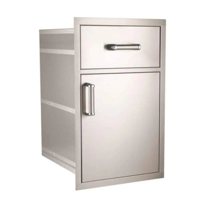 Fire Magic 20" 54020S Premium Flush Large Pantry Door/ Access Drawer Combo Fire Magic