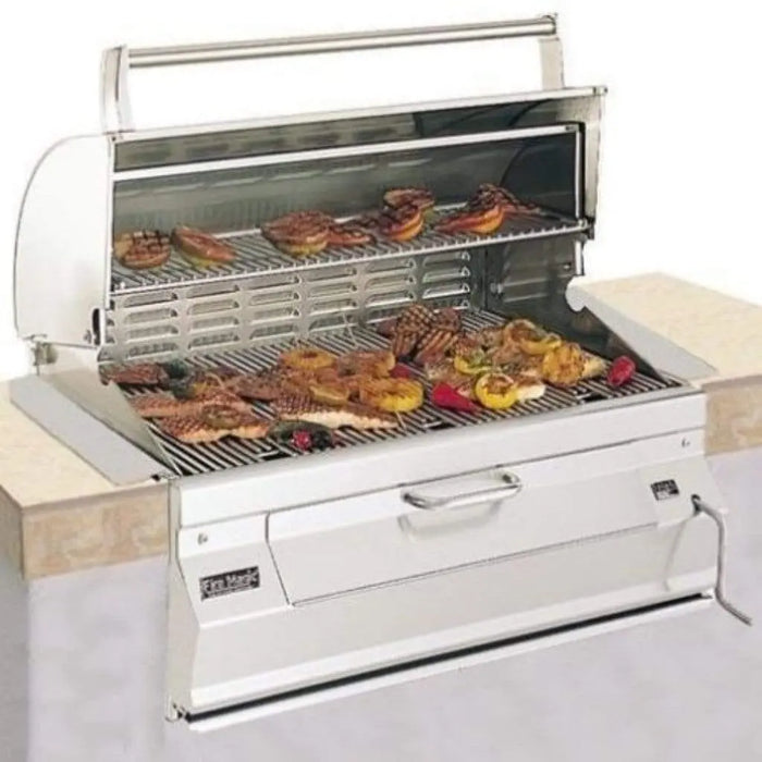 Fire Magic 24" 12-SC01C-A Legacy Built-In Charcoal Grill w/ Analog Thermometer Fire Magic